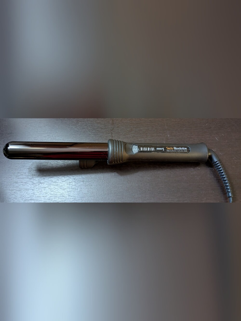 Sedu Revolution Black 1" Professional Styling Wand for Women